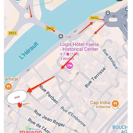 アパート 56 M2 Et Grande Terrasse 30m2